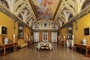Sailer: Dining Room, Villa di Poggio a Caiano, Tuscany, Italy