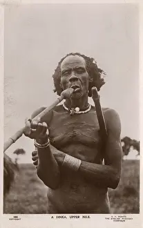 Scarification: A Dinka Man - Sudan, Upper Nile