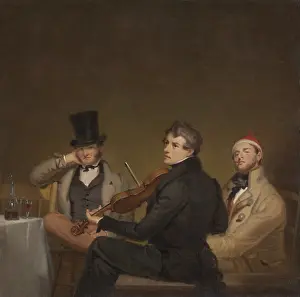 Lcgr1908: After Dinner, 1834, by William Sidney Mount