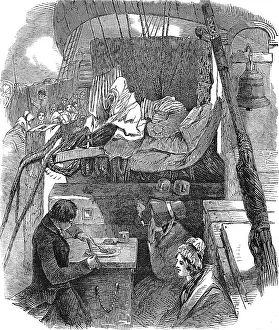 Forecastle: Dinner on an Australian Emigrant Ship 1849