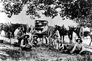Buckboard: The dinner bell was a welcome sound in the ?