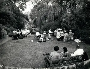 Heatwave: Dinner interval at Glyndebourne opera on a hot day