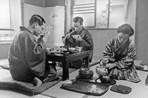 Prefecture: Dinner in Japan, 1923