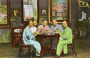 Pigtails: A dinner party, China