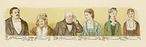 Caldecott: DINNER PARTY GUESTS 1878