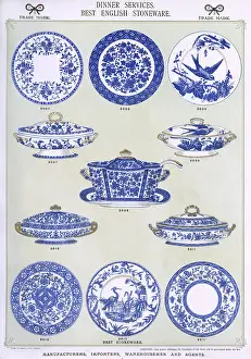Tureen: Dinner Services, Best English Stoneware, Plate 2