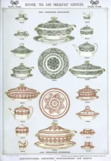 Wedgwood: Dinner, Tea and Breakfast Services, Plate 7
