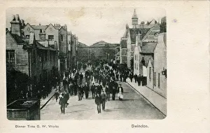Swindon: Dinner Time, Great Western Railway Works, Wiltshire
