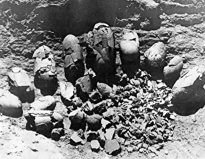 Fossils: Dinosaur eggs, 1925