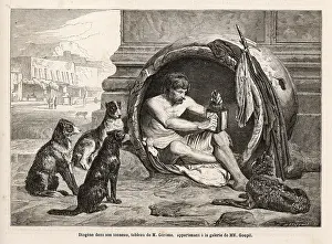 Diogenes: Diogenes, Greek philosopher in his home