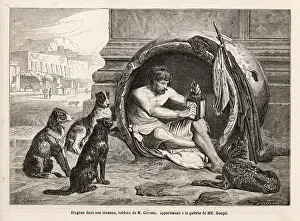 Diogenes: Diogenes, Greek philosopher in his home