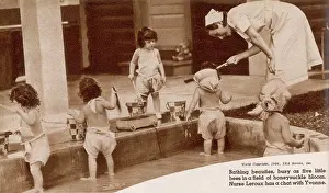 Cecile: DIONNE QUINTUPLETS/BATH