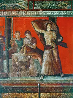 Dionysiac: Detail of the Dionysiac frieze