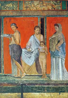 Dionysiac: Detail of the Dionysiac frieze: