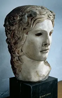 Bacchus: Dionysus. Bust