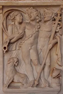Sarcophagus: Dionysus, god of wine. Vatican Museums