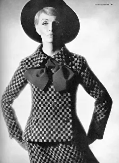 Bohan: Dior check suit, 1965