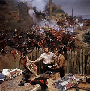 Veniamin: Diorama Storm of Ismail, 1973