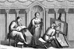 Commissions: Dioscorides receives a mandrake root from Euresis
