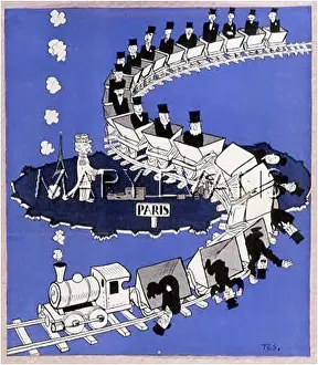 Overturning: DIPLOMATS FALL OVER 1933