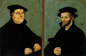 Melanchthon: Diptych by Cranach the Elder