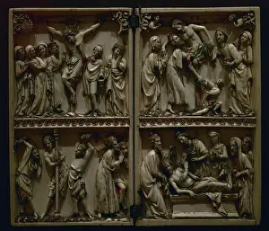 1290: Diptych with scenes from the Passion of Christ