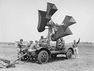 Hearing: Directional hearing device of the American air defense, 1936