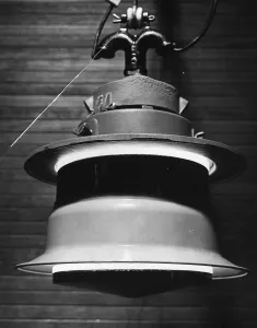 Improvised: Directional light for blackout in Berlin, 1939