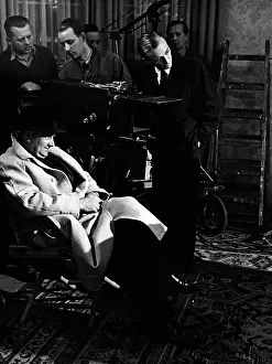 Bachelor: Director Kurt Hoffmann during the shooting of the film B