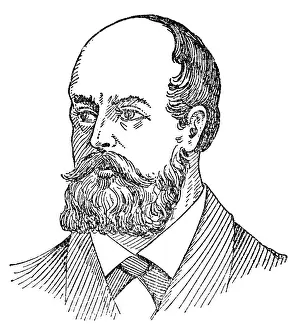 Phrenology: Director, phrenological portrait, 1902