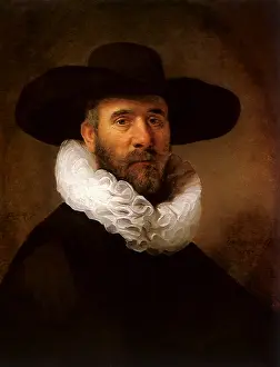 1634: Dirk Jansz Pesser, by Rembrandt