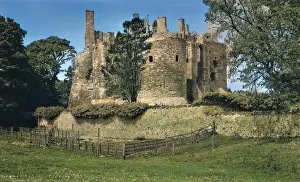 Lothian: Dirleton Castle, East Lothian, Scotland