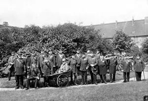 Invalids: Disabled of the Invalides house in Berlin