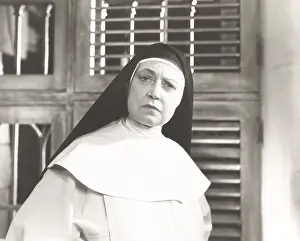 Disapprove: Disappointed nun