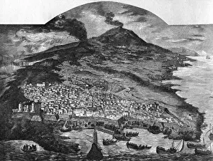 Volcanos: disasters, volcanos, Mount Etna, erruption 6.3.-