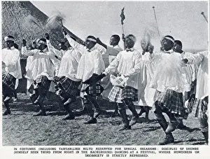 Isaiah: Disciples of Isaiah Shembe dancing