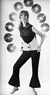Rayon: Disco trouser suit, 1965