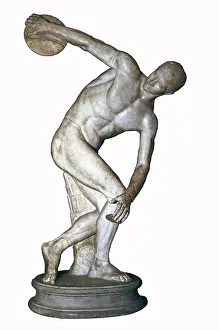 Myron: Discobolo Lancellotti. ca. 460 - 450 BC. Replica
