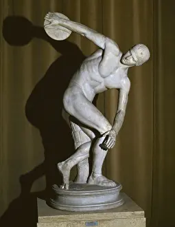 Aesthetics: Discobolo Lancellotti. ca. 460 - 450 BC. Replica