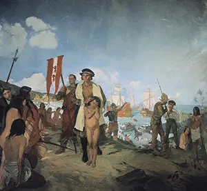 Colonisation: The discovery. Christopher Columbus in the New World