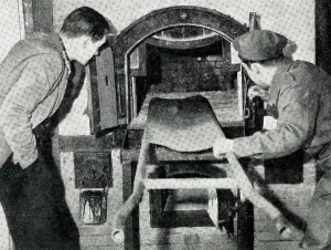 Inspect: Discovery of concentration camp at Vught, Netherlands, WW2