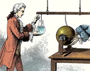 Friction: Discovery of the Leyden Jar, 1746