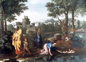 Poussin: The Discovery of Moses': Nicholas Poussin (1594-1665)