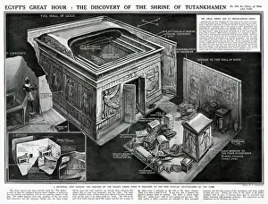 Discovery of the Shrine of Tutankhamen 1923