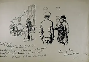 386202: Discussion about a patient - WWI humour