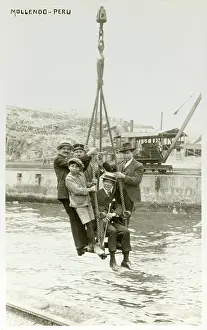 Disembarkation: Disembarking from a ship - Mollendo, Peru
