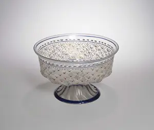 Cruet: Dish, glass from Venice