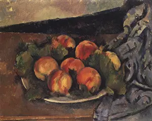 Peaches: Dish of Peaches, by Paul Cezanne