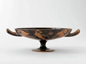 Kylix: Dish with red figures (kylix)