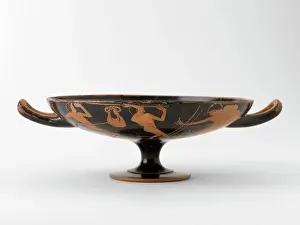 Kylix: Dish with red figures (kylix)